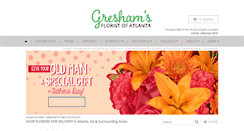 Desktop Screenshot of greshamsatlantaflorist.com